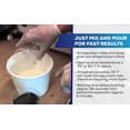 thumbnail image 4 of 2 Lb Density Expanding Pour Foam, 2 Part Polyurethane Closed Cell Liquid Foam for Boat and Dock Flotation, Soundproofing, Filling Voids, and Insulation (Quart Kit), 4 of 5