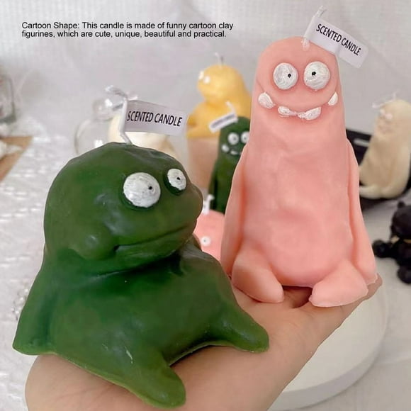 Clay Man Shape Aroma CandleClay Man Shaped Candle Cartoon Fragrant Candles Cartoon Candle Ultra Responsive