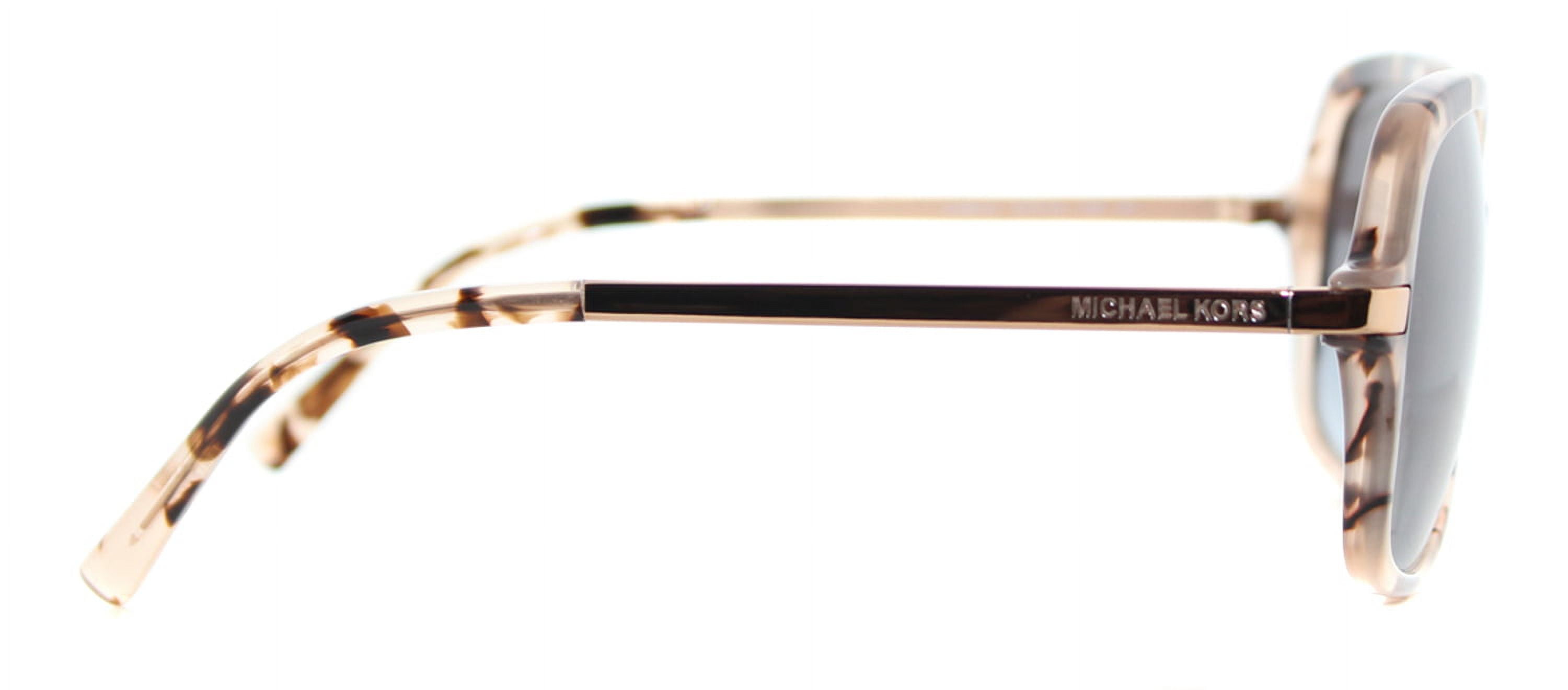 New Michael kors ADRIANNA light pink Round Sunglasses Michael Kors MK2024 ADRIANNA II 316011 Oversized Black  main image 4