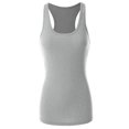 thumbnail image 6 of MixMatchy Women's Casual Sleeveless Racerback Scoop Neck Ribbed Knit Tank Top Basic Cami Shirts, 6 of 7