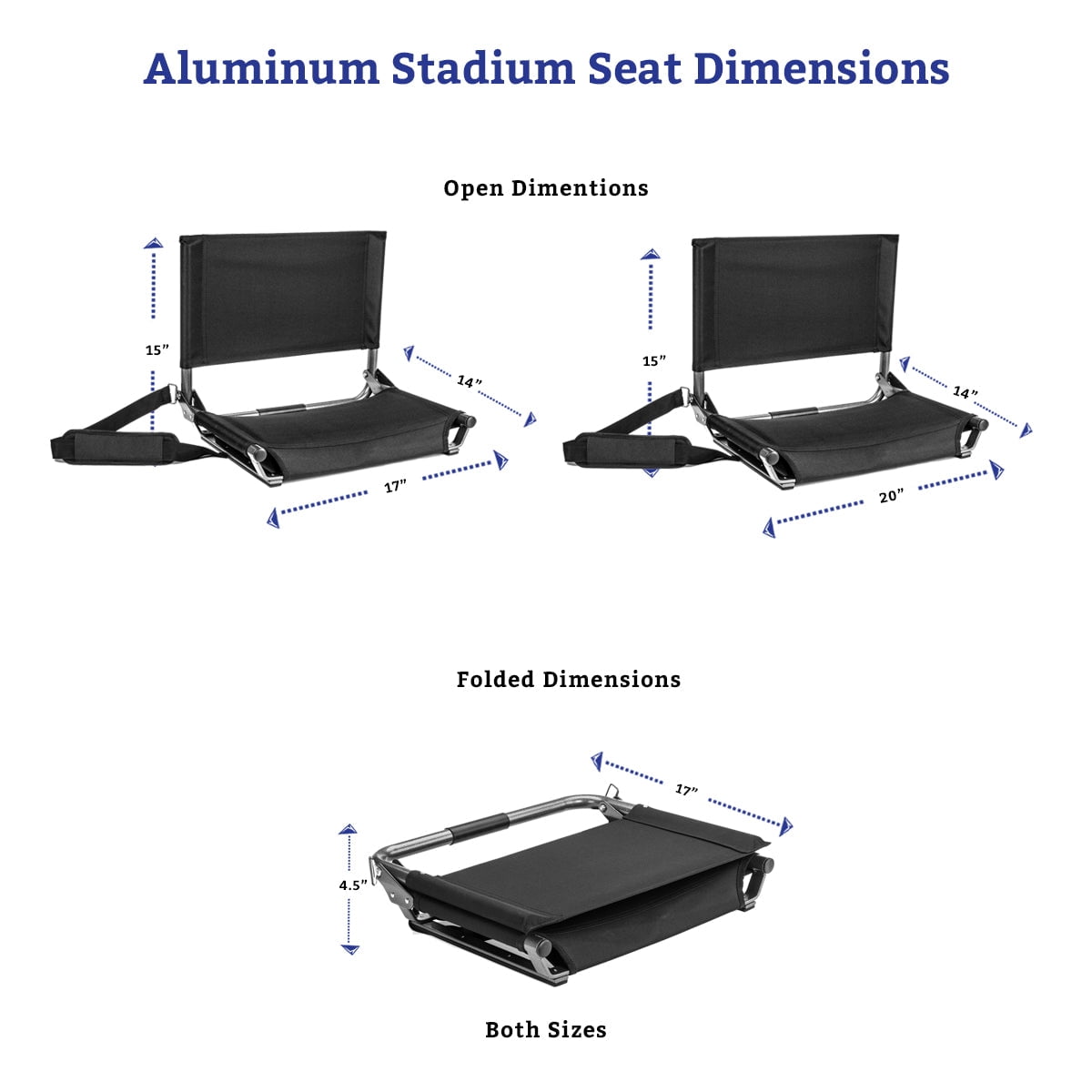 Cascade Mountain Tech Extra-Wide Stadium Seat for Bleachers, Maroon