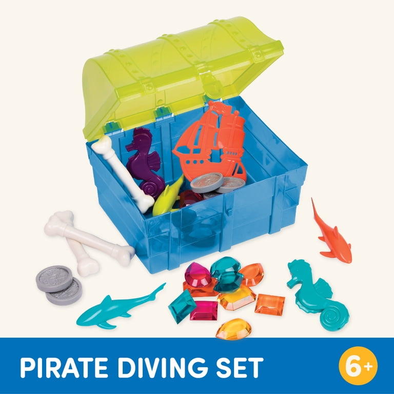 Battat Pirate Diving Set Swimming & Pool Toys for Ages 6 Years +