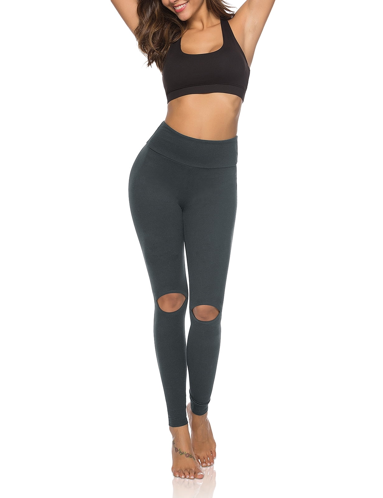 Distressed Workout Leggings