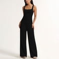 thumbnail image 3 of Idoravan Lounge Sets for Women Loose Tank Top Wide Leg Pants Soft Comfy Pajamas Set 2-Piece Outfits, 3 of 6