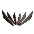 thumbnail image 4 of SHOWERORO 6PCS Edge Trim Automotive Easy to Stick PP Black Vehicle Exterior, 4 of 8