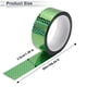 thumbnail image 4 of Cinta adhesiva de rayas holográfica verde de 1 rollo de Unique Bargains 1.38"x164.04ft, 4 of 6