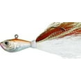 thumbnail image 4 of Spro Prime Bucktail Jig Glow White Fluke 1oz Lure SBTGL-1, 4 of 11
