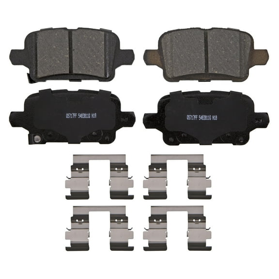 Wagner QuickStop ZD1915 Ceramic Disc Brake Pad Set Fits select: 2018-2019 CHEVROLET EQUINOX, 2016-2018 CHEVROLET MALIBU
