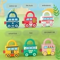 thumbnail image 6 of Montessori Educational Toys Learning Games Busy Board - Toddler Car Activities - Baby Sensory Fine Motor Skills Developmental Toys - Gifts for 12 18 24 Month Age 1 2 3 4 One Two Year Old Boys Girls, 6 of 6