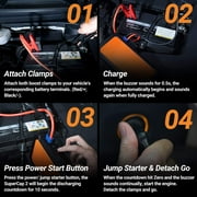 Autowit SuperCap 2 Battery-Less Portable Car Jump Starter with Carrying Case Bulit-in Supercapacitor
