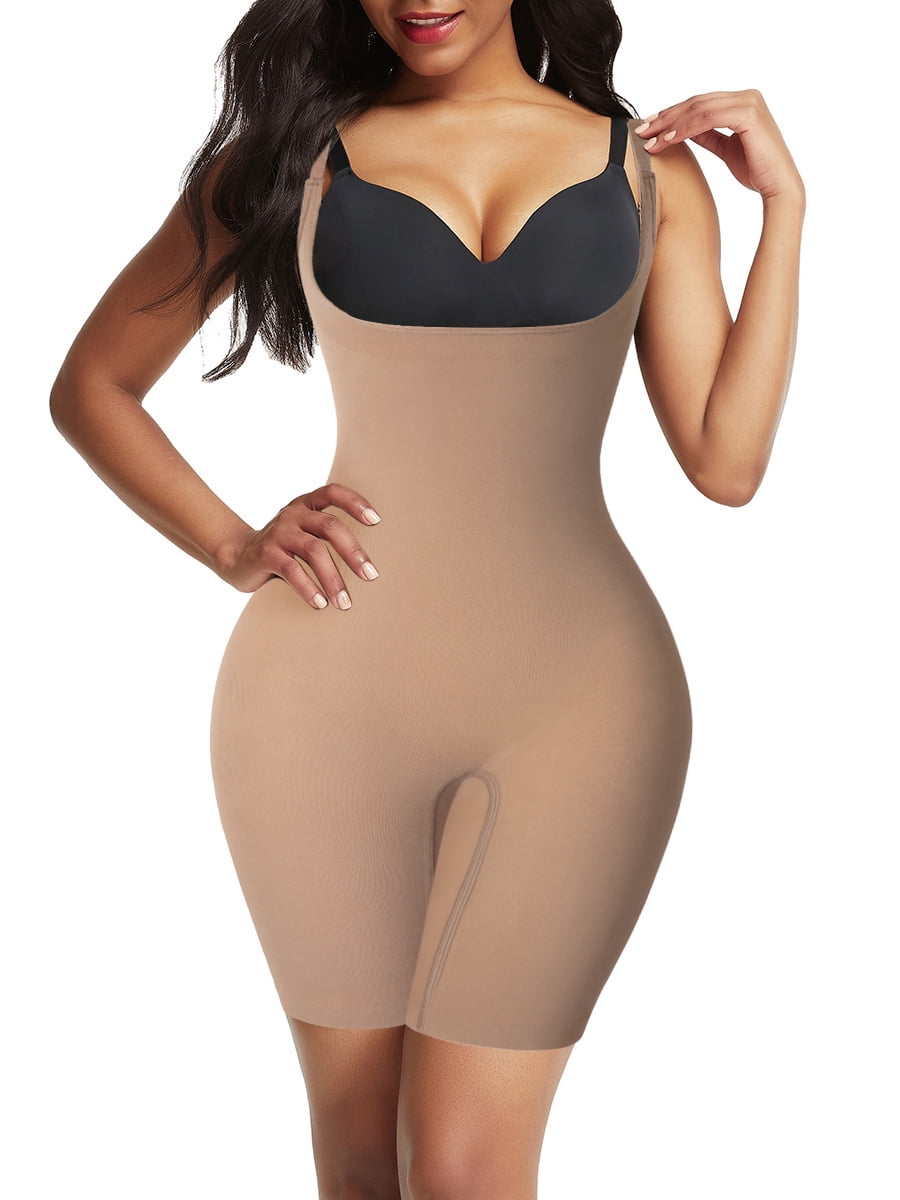 Sizes 10 & 14. Ladies Famous Make Fawn Firm Control Waist & Thigh Cincher 