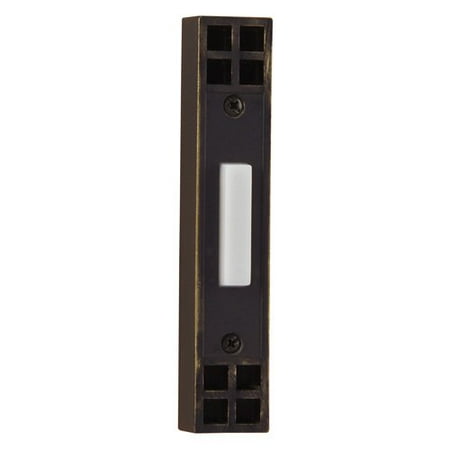 Craftmade Antique Bronze Surface Mount Lighted Mission Doorbell