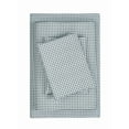 thumbnail image 6 of Mainstays Soft Wrinkle Resistant Microfiber King Grey Gingham Plaid Sheet Set, 6 of 7