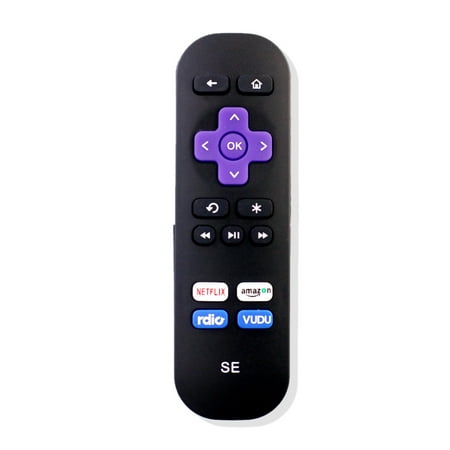 New Replaced Remote Control compatible with Roku 2710 SE Streaming Media Player with Netflix Amazon