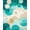 Teal, Pattern 6, variant on ODIKA 4x6 Machine Washable Non-Slip Area Rug, Oceanic High Traffic Rug, Blue, 2980