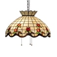 thumbnail image 7 of 20" Wide Roseborder Pendant, 7 of 7