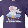 thumbnail image 4 of Inktastic My Titi Loves Me to the Moon and Back Elephant Family Youth T-Shirt, 4 of 5