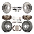 thumbnail image 1 of Transit Auto Front Rear Disc Brake Rotors Ceramic Pads and Drum Kit (9Pc) for Car 2000-2001 Dodge Ram 1500 4WD K8T-102577, 1 of 11
