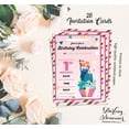 thumbnail image 5 of Darling Souvenir Pink Birthday Invitation Card Printable Elegant Fill or Write In Blank Party Invites 28 Pcs 5 x 7 Inches, 5 of 5