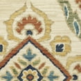 thumbnail image 2 of Oriental Weavers Francesca Area Rug - FR07A - 5'3" x 7'6" - in Ivory/ Multi - Vintage Inspired, Stain Resistant, Family and Pet Friendly , Bedroom, Office Rug, 2 of 3