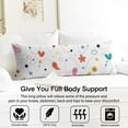 thumbnail image 3 of Cute Cartoon Body Pillow Cover 20x54 - Playful Kawaii Animal Print Long Pillow Case with Invisible Zipper, Soft Breathable Maternity Pillowcase for Kids & Adults, Machine Washable, 3 of 7