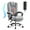 Grey, variant on JONPONY Big and Tall Office Chair 500LBS Executive Office Chair Massage and Footrest Ergonomic Computer Desk Chair Reclining High Back Leather Office Chair Lumbar Back Support Swivel Rolling,Pink