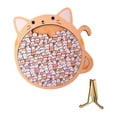 thumbnail image 2 of Rompecabezas de madera para adultos, rompecabezas de animales, adorno decorativo, juego familiar creativo Gato boca grande, 2 of 9