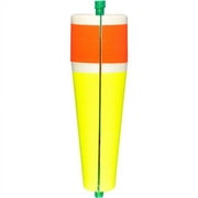 (6 pack) Comal Weighted Popping Fishing Float, Red/Yellow, 3-inch