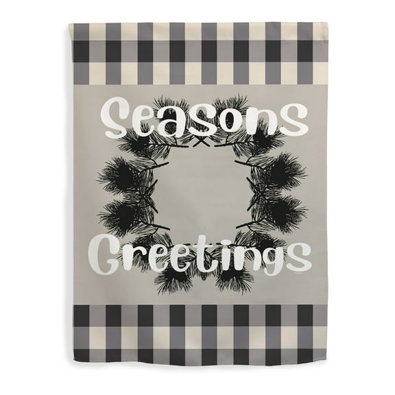 ThisWear Winter Decorations Seasons Greetings Flag Winter Holiday Season Decor Vertical House Flag Multi