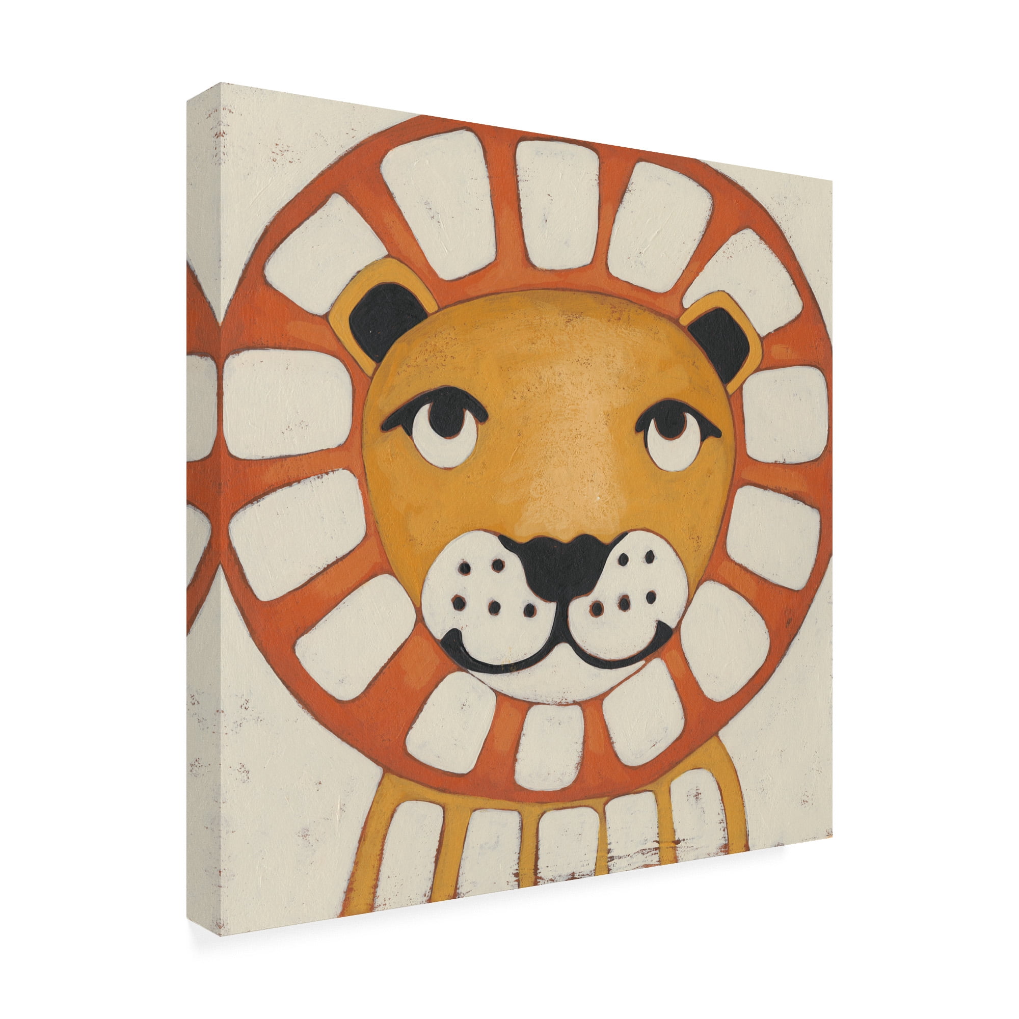 Trademark Fine Art 'Zoo Portrait III' Canvas Art by Chariklia Zarris