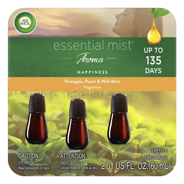 Air Wick Essential Mist Refill Happiness 3-pack