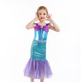 thumbnail image 1 of Vestido de princesa sirena, ropa infantil, vestido de bebé de primavera y verano para niñas, vestido de baile con cola de sirena, 1 of 6