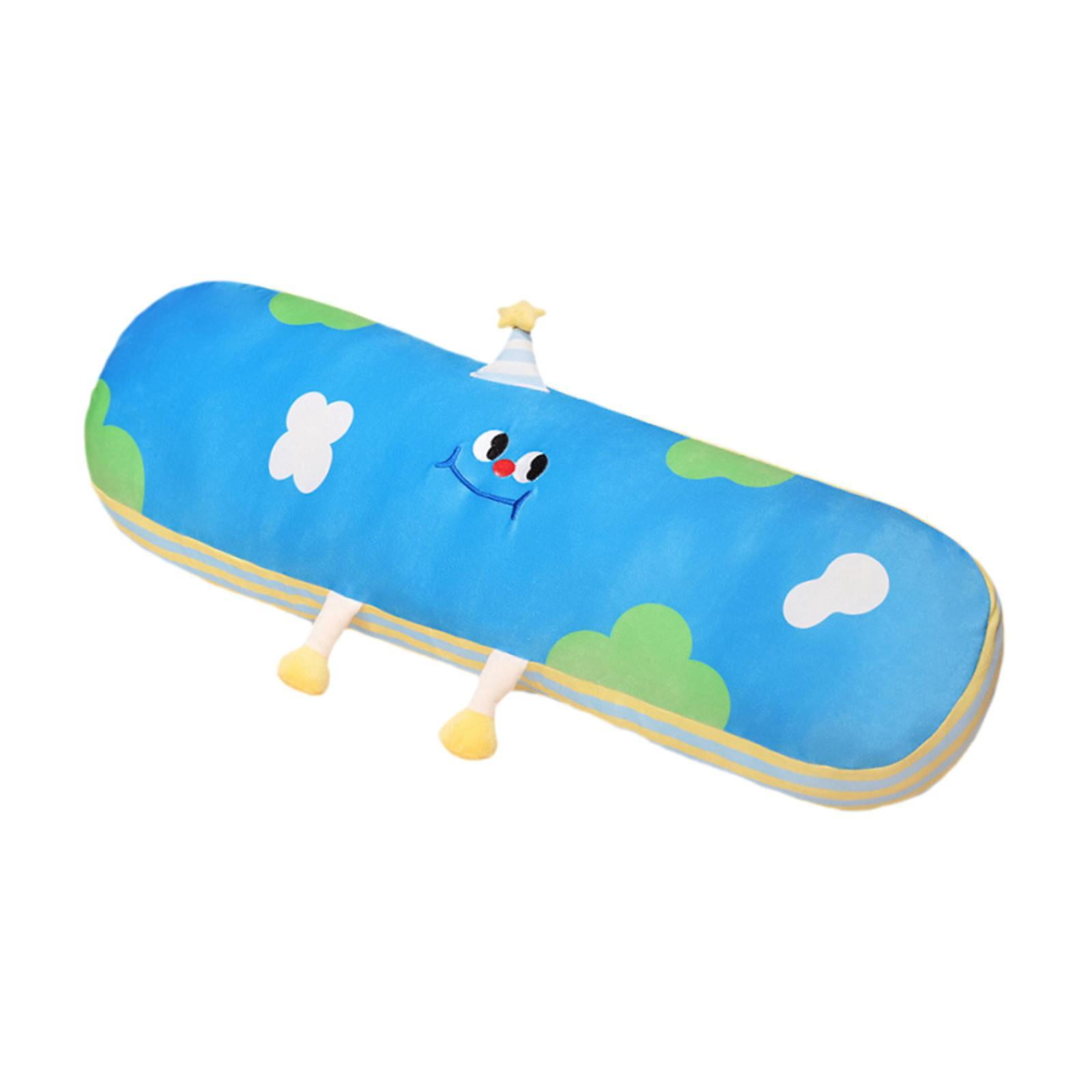 WLPZXP Throw Pillow Leg Hugging Cushion Home Decoration Soft Long Body Pillow for Girls Blue