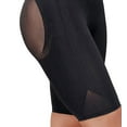 thumbnail image 3 of Women's Leonisa 012807M SkinFuse Invisible High Waist-to-Thigh Body Shaper (Black 1X-2X), 3 of 4