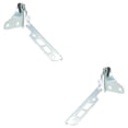 thumbnail image 4 of New Pair Of Hood Hinge Compatible With Ford F-250 Eddie Bauer 8 Cyl 5.0L F-150 XLT 8 Cyl 5.0L 1987-1997 By FO1236101 FO1236102 F2TZ16797A F2TZ16796A, 4 of 8