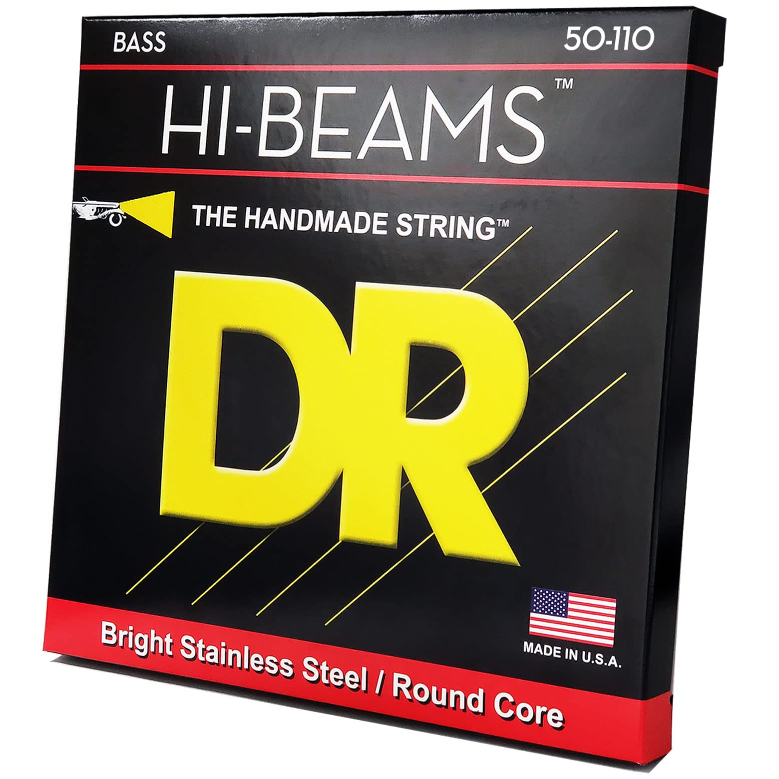 DR Strings HI-BEAM - Stainless Steel Bass Strings: Heavy 50-110 [ER-50]
