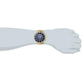 thumbnail image 3 of Invicta Men's Specialty Gold-Tone Steel Bracelet Case Flame-Fusion Crystal Quartz Blue Dial Watch 15942, 3 of 4