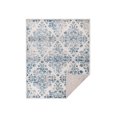thumbnail image 3 of VCNY Home Justine Damask Area Rug, 9' x 12', Blue/Grey, 3 of 5