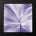 thumbnail image 2 of Kimberly, Allen 12x12 Black Modern Framed Museum Art Print Titled - Stitches of Violet, 2 of 5