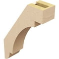 thumbnail image 5 of Ekena Millwork 3"W x 10"D x 14"H Aspen Rough Cedar Woodgrain TimberThane Knee Brace, Primed, 5 of 6