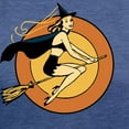 thumbnail image 3 of CafePress - Retro Witch Womens Tri Blend T Shirt - Womens Tri-blend T-Shirt, 3 of 4