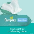 Pampers Baby Clean Wipes, Fresh Scent, 9X PopTop Packs, 720 Ct