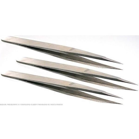 3#NN Tweezers for Jewelers Watchmaker Jewelry Watch Clock Soldering Repair Tool