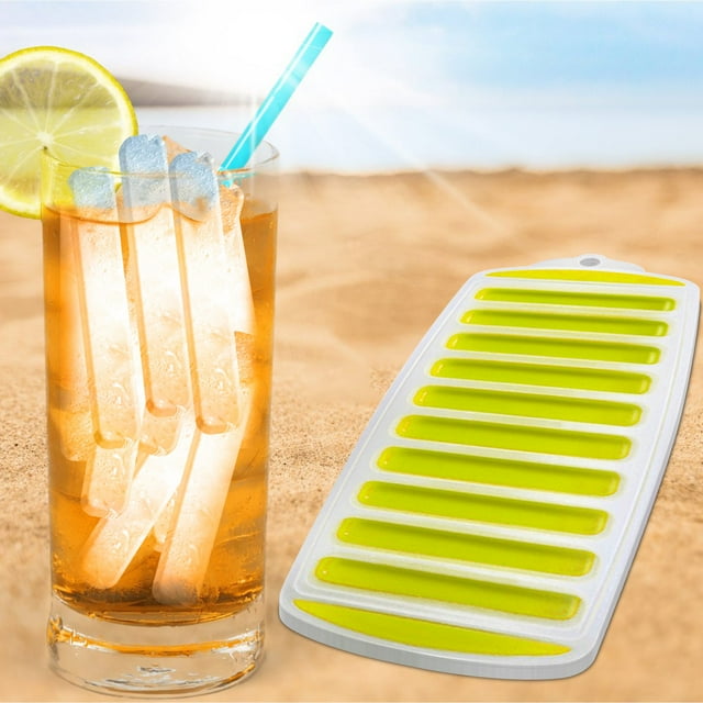 Fridja Clearance Long Cylindrical Ice Tray Jelly Ice Molding Plastic for Outdoor Kitchen