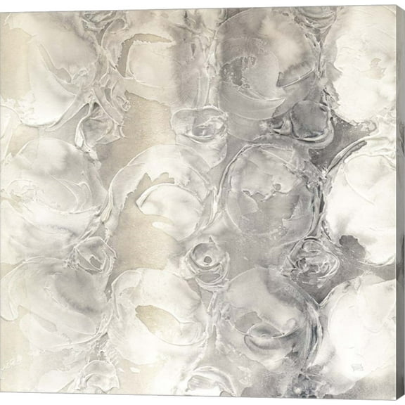 Great Art Now Gray Circles II by Chris Paschke Canvas Wall Art
