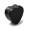 thumbnail image 2 of 15pcs Tinplate Iron Heart Shaped Candle Tins Gift boxes with Lid Storage box Black 6x6x2.8cm, 2 of 3