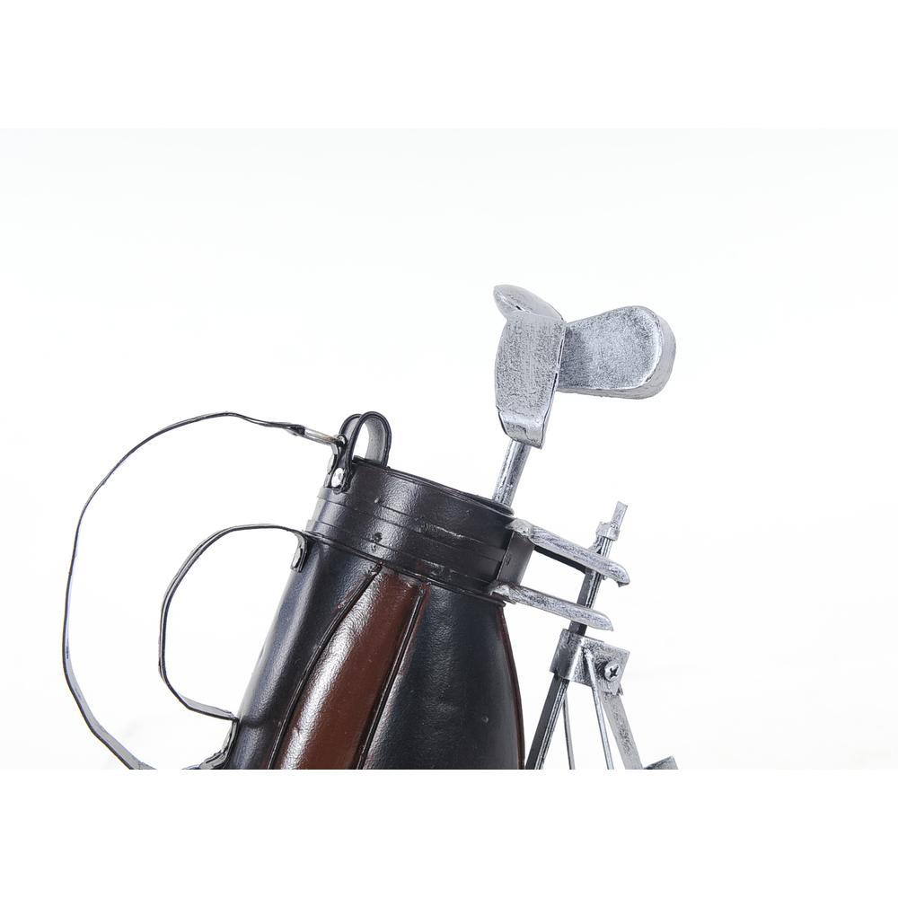 6.5" x 8" x 10" Black Golf Bag