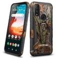 thumbnail image 4 of For Kyocera Durasport 5G Durasport 5G UW Holster Belt Clip Kickstand Design Phone Cover With Free Tempered Glass Screen Protector - Camo, 4 of 5