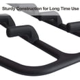 thumbnail image 4 of Belt Hanger Rack Holder 2 Pack, Sturdy Belt Organizer with 360 Degree Swivel, 11 Large Belt Hooks for Closet, Non Slip Rubberized Belt Storage, Black,14 x 0.39 x 11inch, 4 of 9