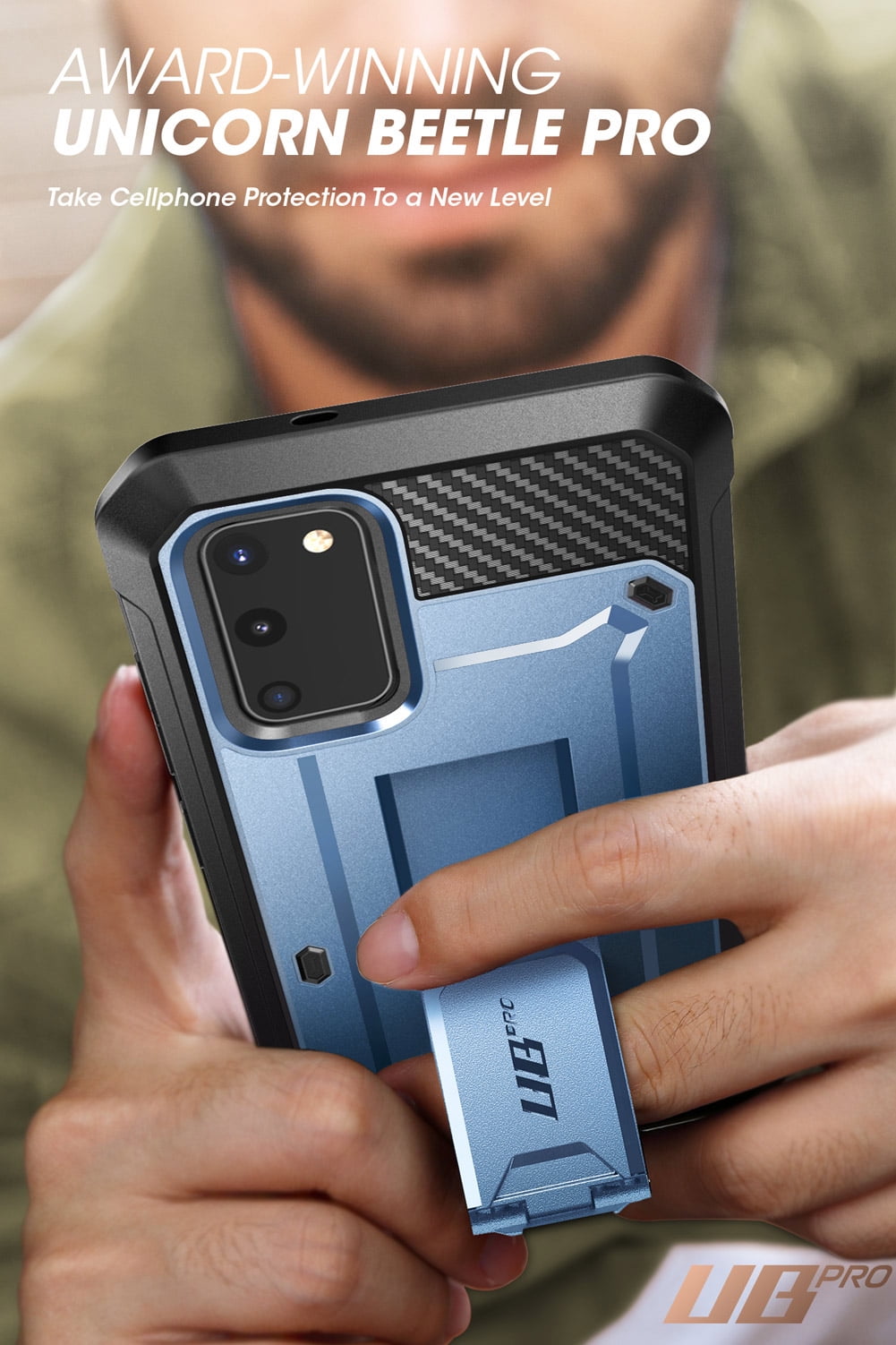 SUPCASE Unicorn Beetle Pro Series Designed for Samsung Galaxy S20 FE 5G Case (2020 Release), Full-Body Dual Layer Rugged Holster & Kickstand Case with Built-in Screen Protector (Tilt)